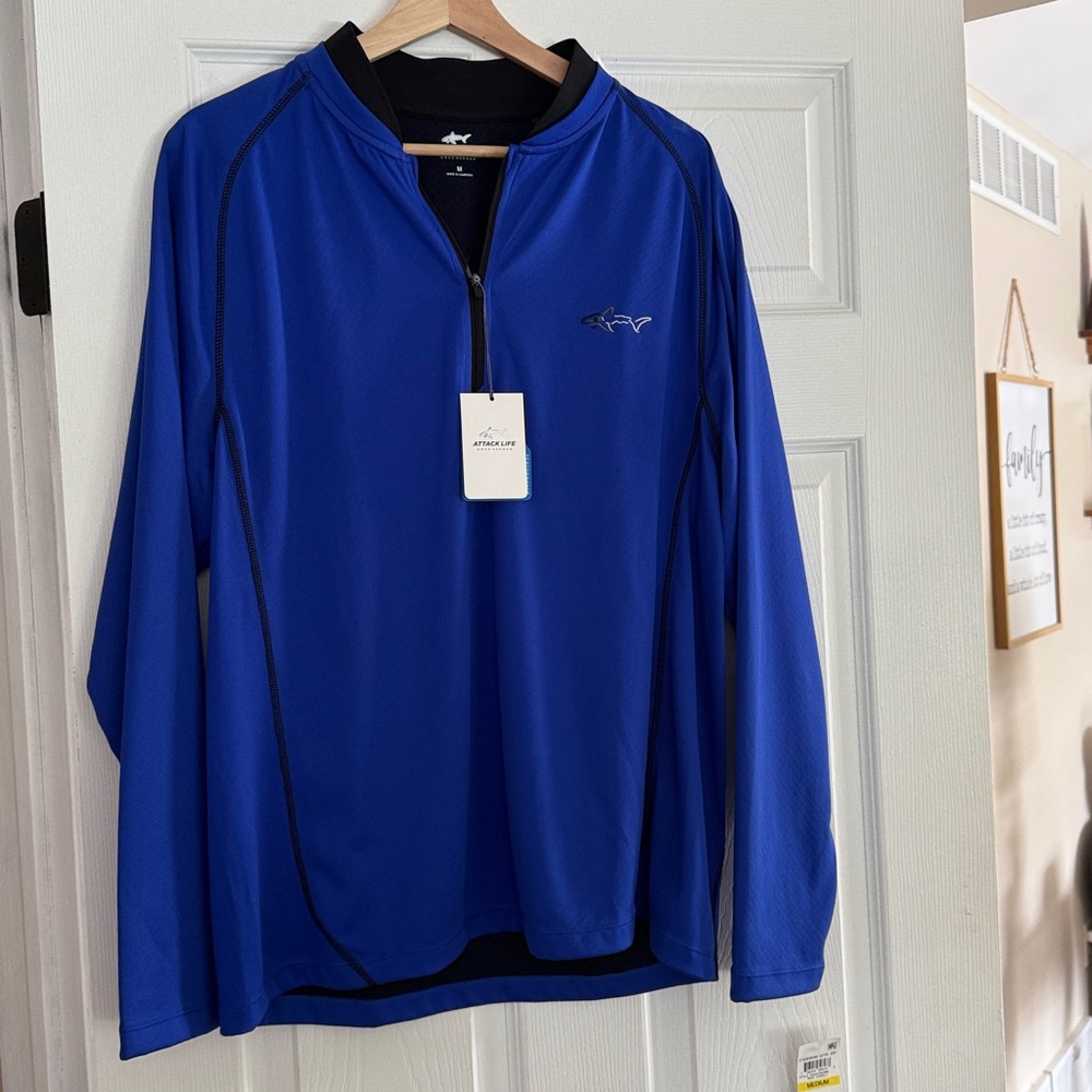 Greg Norman Collection Blue Lightweight Jacket